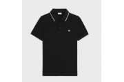 Polo shirt Celine Black size M International in Cotton 