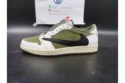 Travis Scott x Air Jordan AJ1 Low "Medium Olive" 
