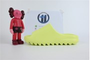 adidas Yeezy Slide Glow Green (2022)- HQ6447
