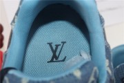 Louis Vuitton LV Trainer x Nigo Blue Demin