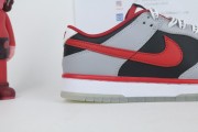 Dunk Low 'White Black Red'