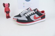 Dunk Low 'White Black Red'
