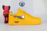 Off-White x Nike Air Force 1 Gold