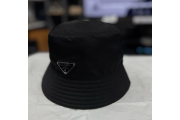  Prada Re-Nylon Bucket Hat Black