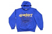  Blue Tc Sp5der Worldwide Hoodie