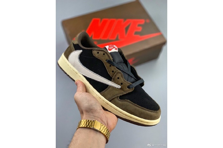 Travis Scott x Air Jordan 1 Low ‘Mocha’ CQ4277-001