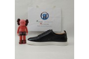 Christian Louboutin Louis Junior Leather Trainers Black
