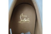 Christian Louboutin Louis Junior Leather Trainers White
