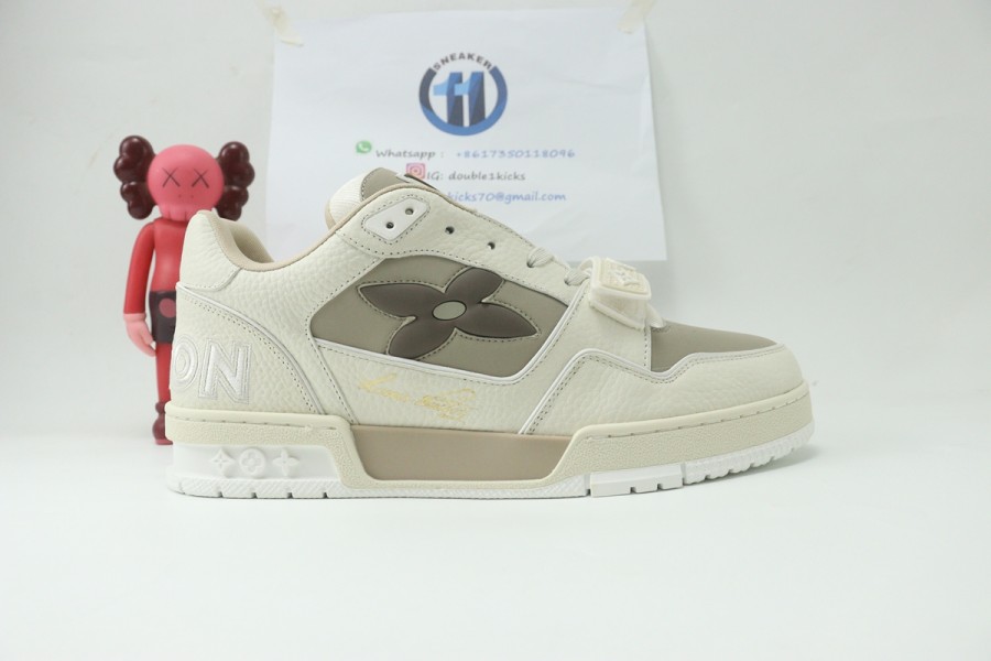 Louis Vuitton LV Skate Trainer Beige Sneaker