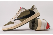 Travis Scott x Air Jordan AJ1 Low "Medium Olive" 