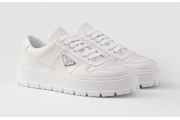 Prada Downtown Leather Prada Sneakers Balance