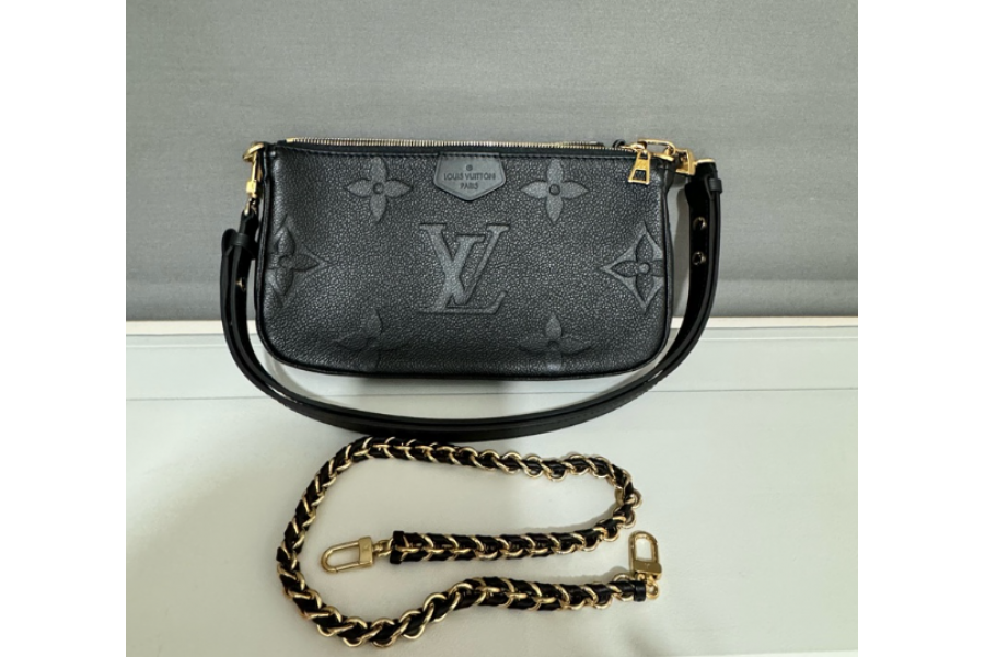 Louis Vuitton Multi Pochette Accessoires Leather Bag