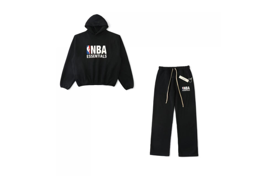 NBA Essentials Hoodie Black