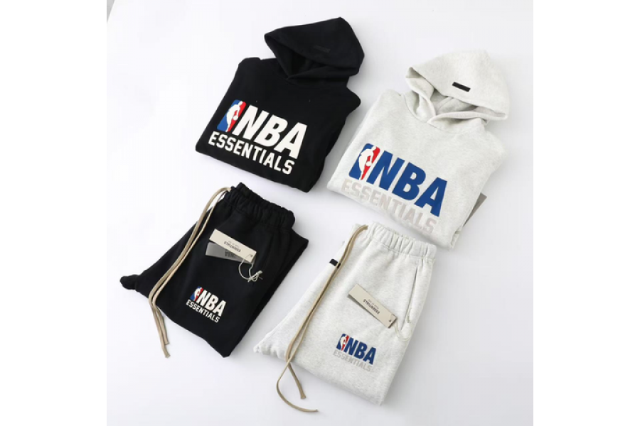NBA Essentials Hoodie Gray Color