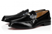 Christian Louboutin Men's Penny Leather Loafers