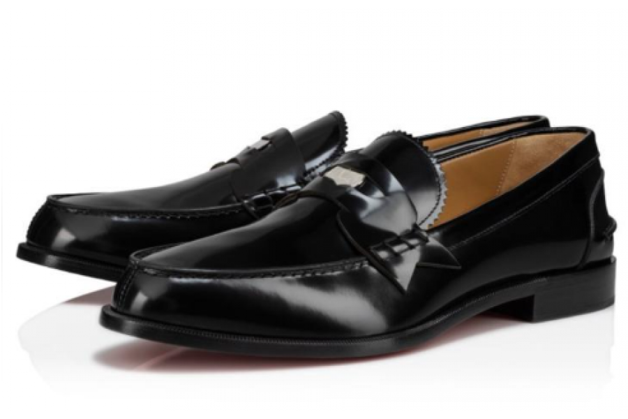 Christian Louboutin Men's Penny Leather Loafers