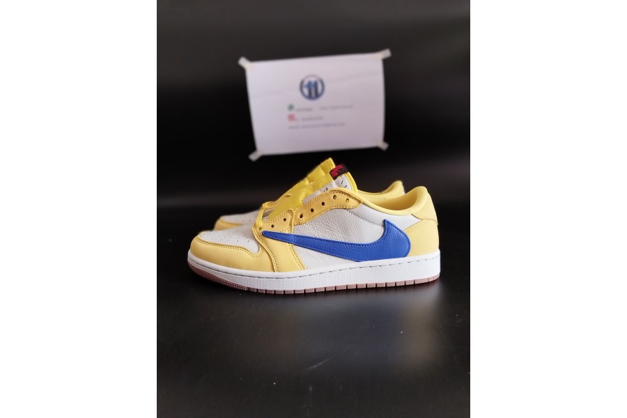 Travis Scott x Air Jordan 1 Low OG "Canary"