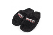 Balenciaga Furry Slippers