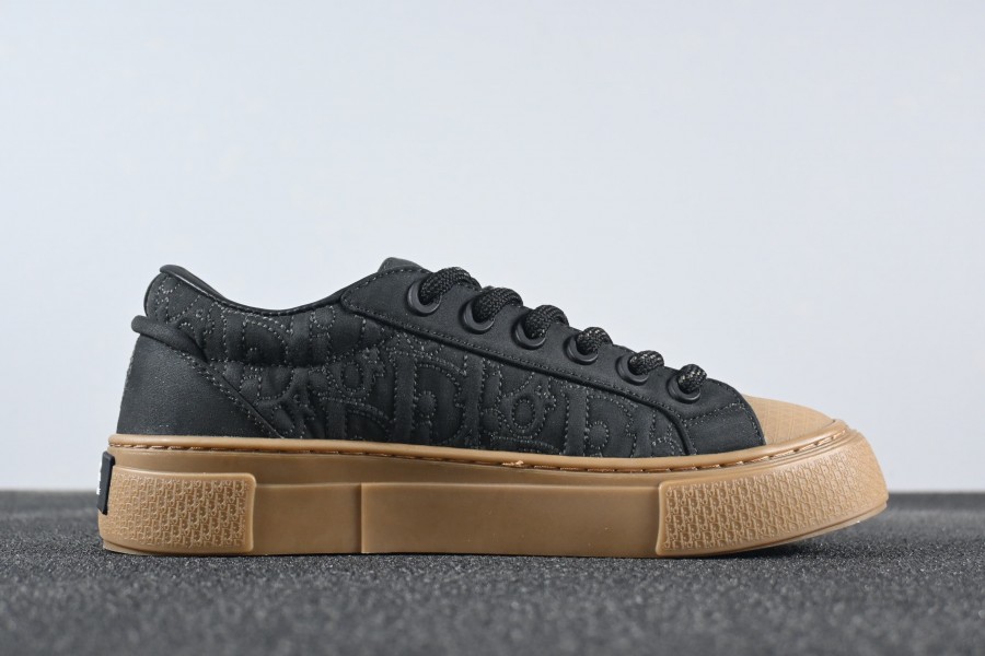 Stone Island x Dior B33 Skateboard Shoes "Black"  