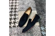 Christian Louboutin Men Black Shoes