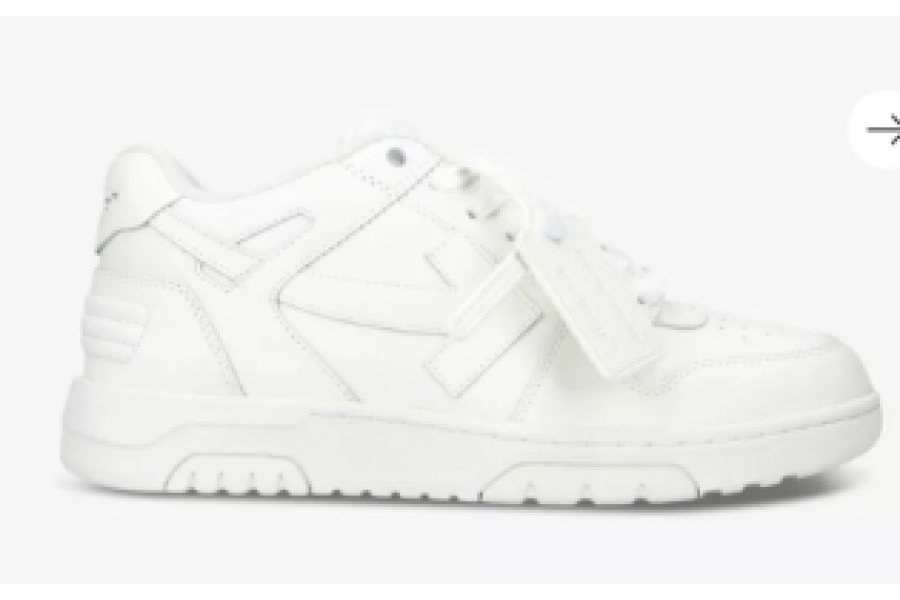 Off-White Baskets Out Of Office En Cuir