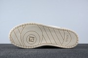 Sneakers Fendi Match Cuir Blanc