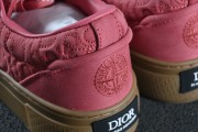 Stone Island x Dior B33 Skateboard Shoes "Red"
