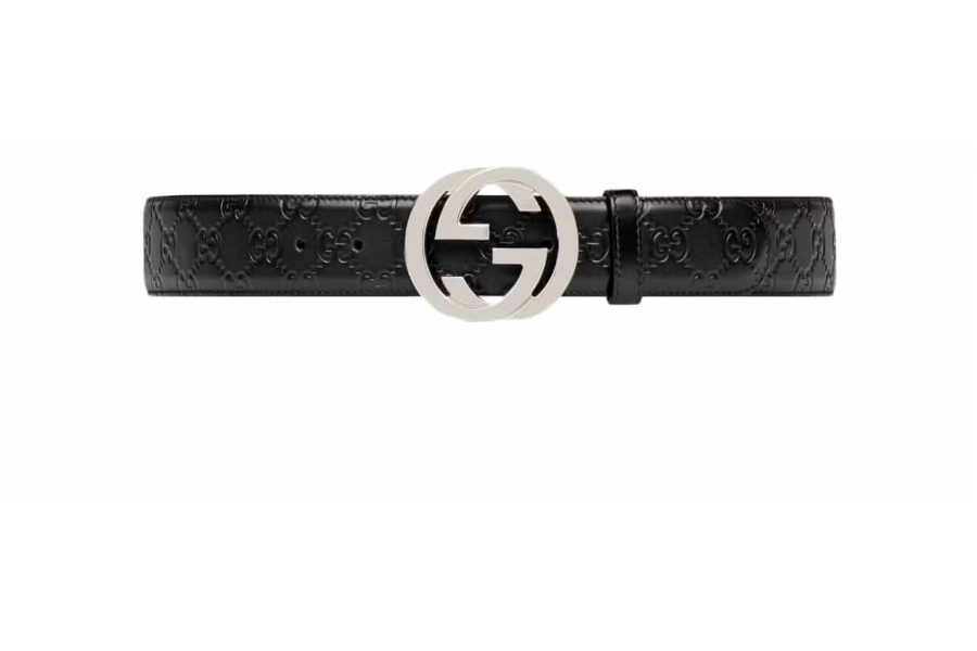 Gucci Gg Supreme Buckle Belt