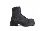 Balenciaga Fall 22 Destroyed Canvas Combat Strike Boots