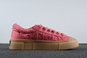 Stone Island x Dior B33 Skateboard Shoes "Red"