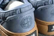 Stone Island x Dior B33 Skateboard Shoes "Blue"