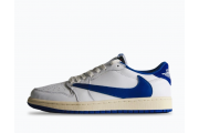 Travis Scott x fragment design x Air Jordan 1 Low OG 'Military Blue'