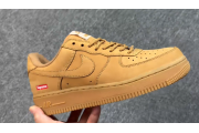 Nike Air Force 1 Low SP x Supreme Wheat Flax 