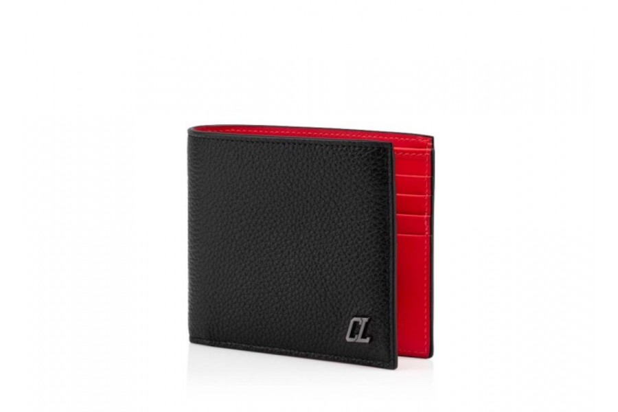 CHRISTIAN LOUBOUTIN Men's wallet 1225026B078-0 cowhide