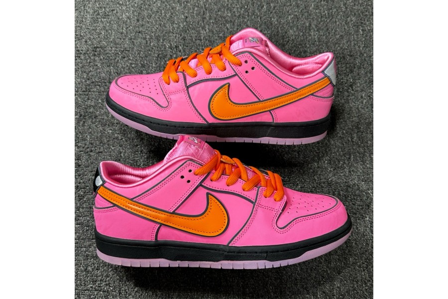 The Powerpuff Girls × Nike Dunk SB Low Red
