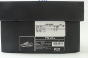 Prada Downtown Leather Low-top White Runner Sneakers Sporty Casual Shoes