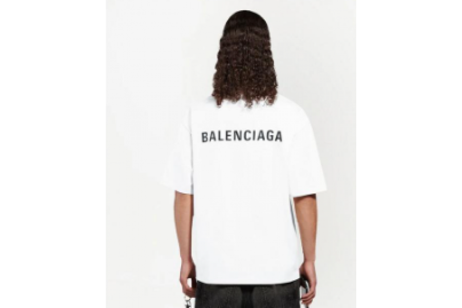 Balenciaga Short Sleeve  T-shirt White