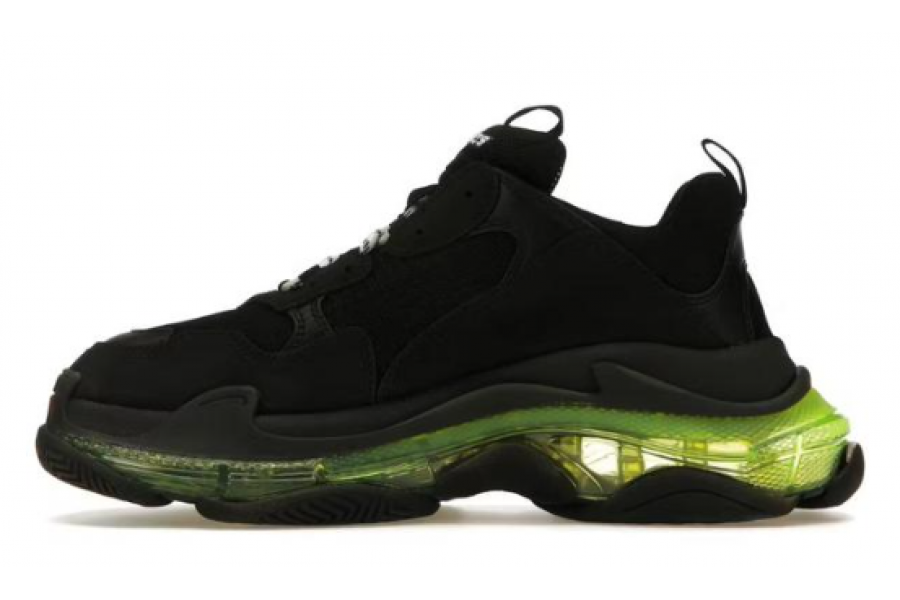 Balenciaga Triple S Black Yellow