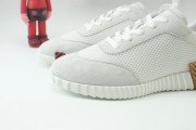 Hermes Paris Veau Pompei White Brown