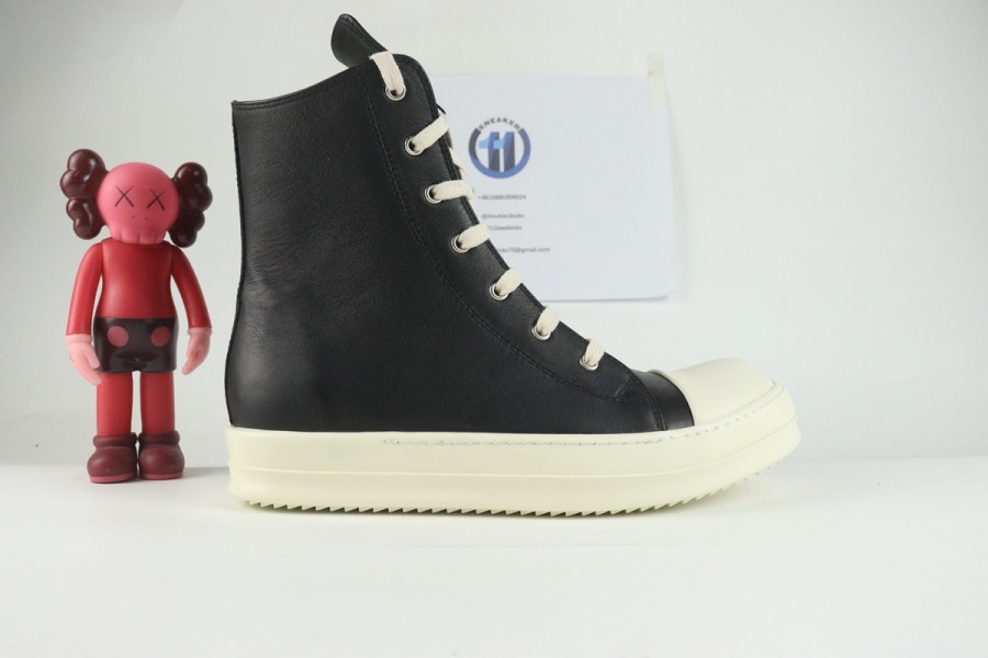 Rick Owens Luxor Sneakers Black Milk
