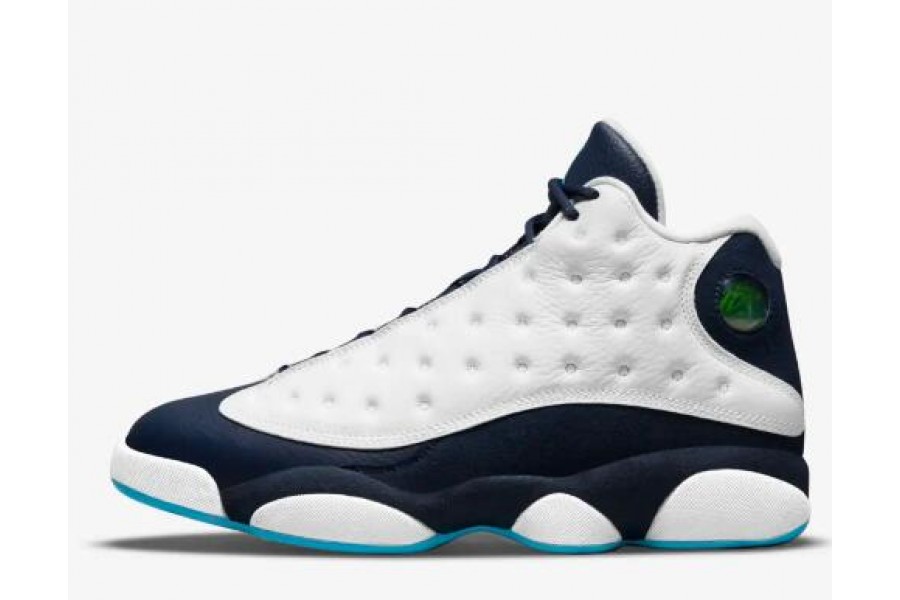 Jordan 13 Retro Obsidian Powder Blue White