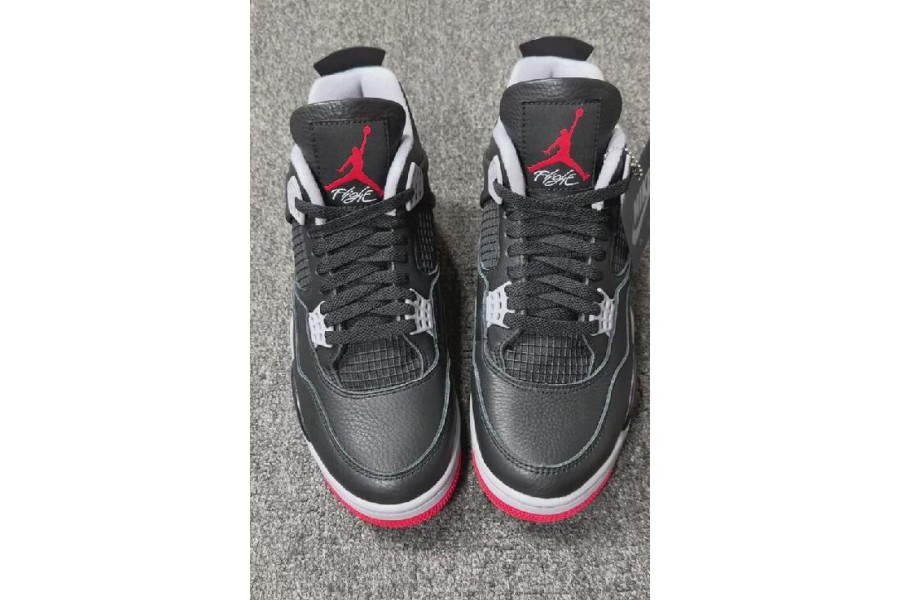 Air Jordan 4 Bred Reimagined