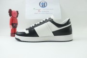 Prada Downtown Leather Low-top Black Runner Sneakers Sporty Casual Shoes