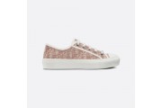 Walk'n'Dior Sneaker Nude Dior Oblique Embroidered Cotton