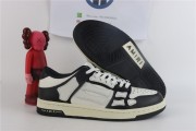 Amiri SKEL-TOP LOW BLACK / WHITE