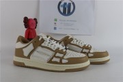 AMIRI Skel Top Low Whtie  Tan