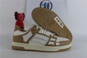 AMIRI Skel Top Low Whtie  Tan