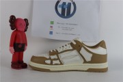 AMIRI Skel Top Low Whtie  Tan