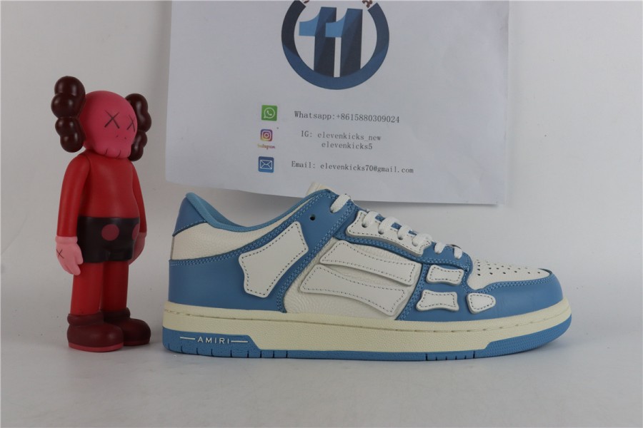AMIRI Skel Top Low powder blue