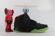 Nike Air Yeezy 2 Black Solar Red